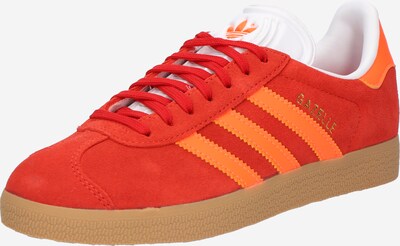 ADIDAS ORIGINALS Sneakers laag 'Gazelle' in de kleur Oranje / Rood / Wit, Productweergave