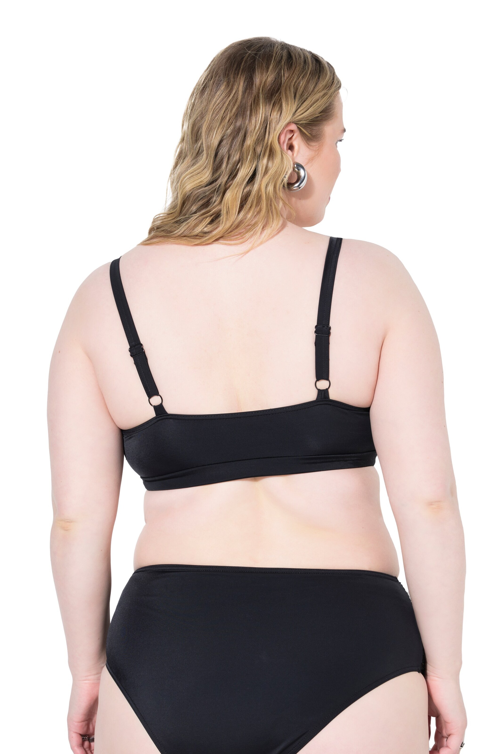 Studio Untold Bustier Bikinitop in Zwart