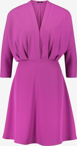 Robe de cocktail zero en violet : devant