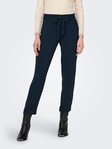 JDY Regular Trousers 'SIGNI' in Blue: front