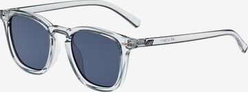 LE SPECS Sunglasses 'No Biggie' in Transparent: front