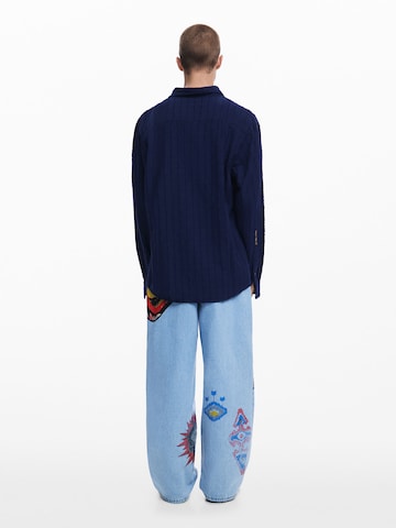 Desigual Regular fit Πουκάμισο σε μπλε