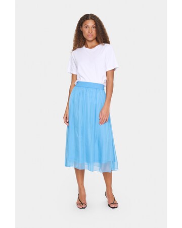 SAINT TROPEZ Skirt 'Coral' in Blue
