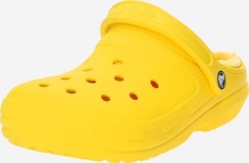 Clogs 'Classic' di Crocs in giallo: frontale