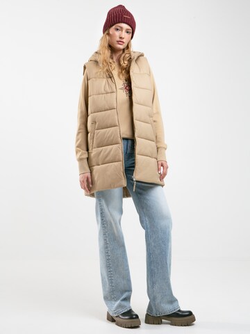 Gilet 'Pavla' BIG STAR en beige