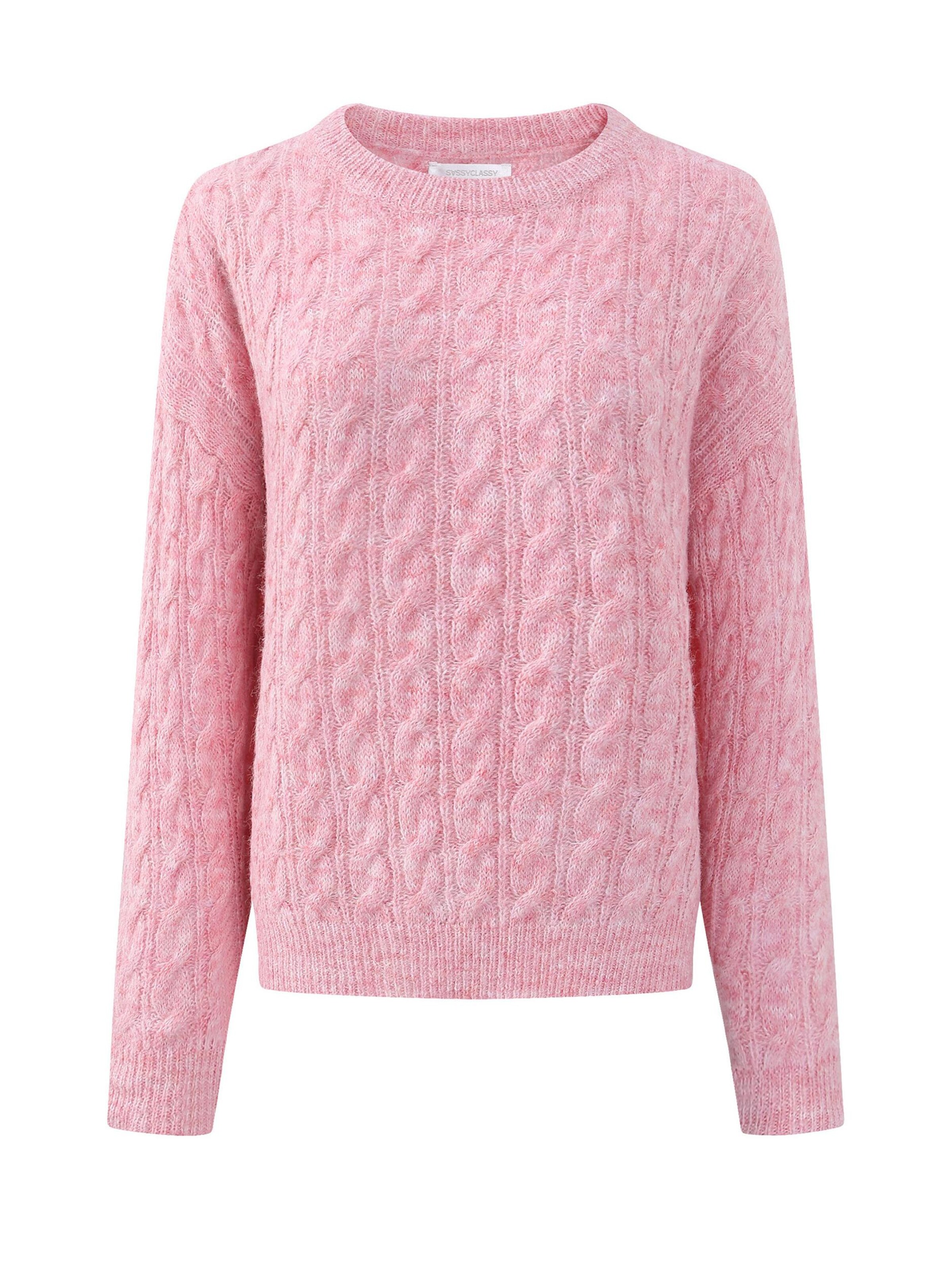 SASSYCLASSY Sweater in Rose, Item view