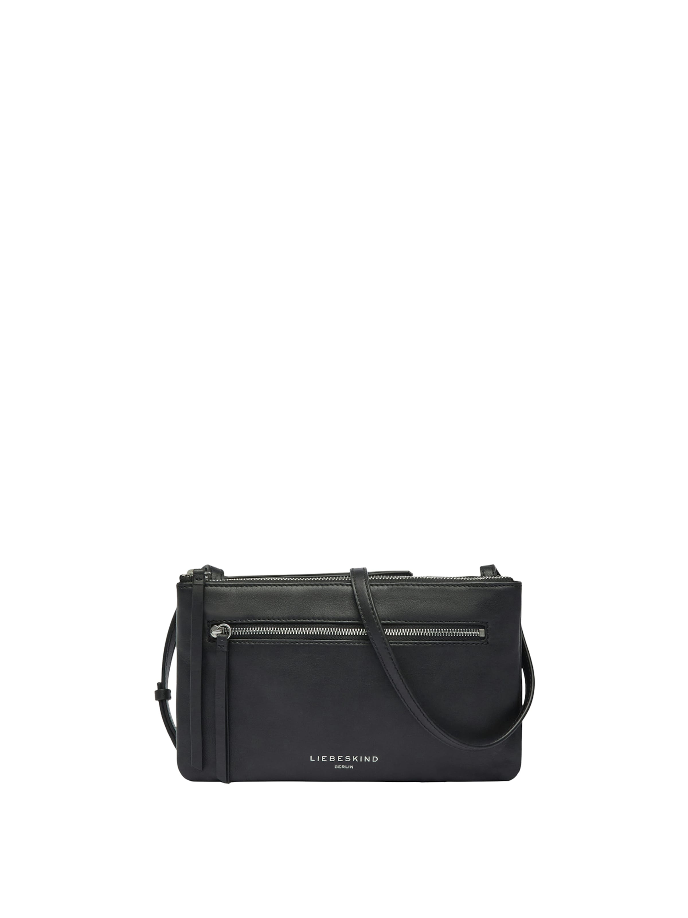 Liebeskind Berlin - Bolso de hombro 'Double Zena' en negro: frente