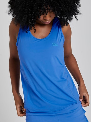 SPORTKIND Sporttop 'Loose Fit Basic' in Blauw