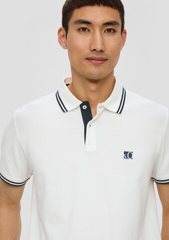 s.Oliver Poloshirt in Weiß