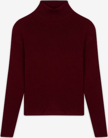 JUST CASHMERE Neulepaita 'Lanais' värissä punainen: etupuoli