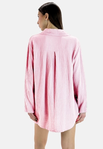 Chemisier Elara en rose