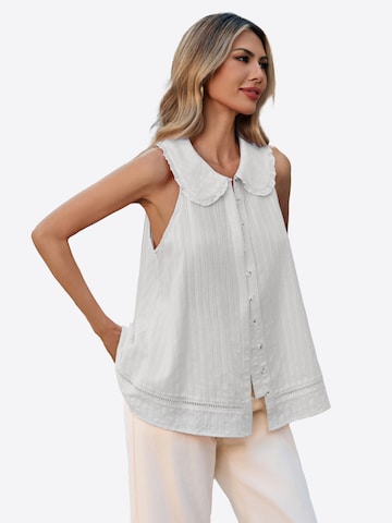 Imily Bela - Blusa en blanco