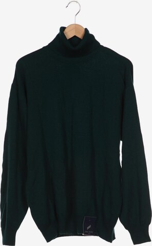 HECHTER PARIS Sweater & Cardigan in L-XL in Green: front