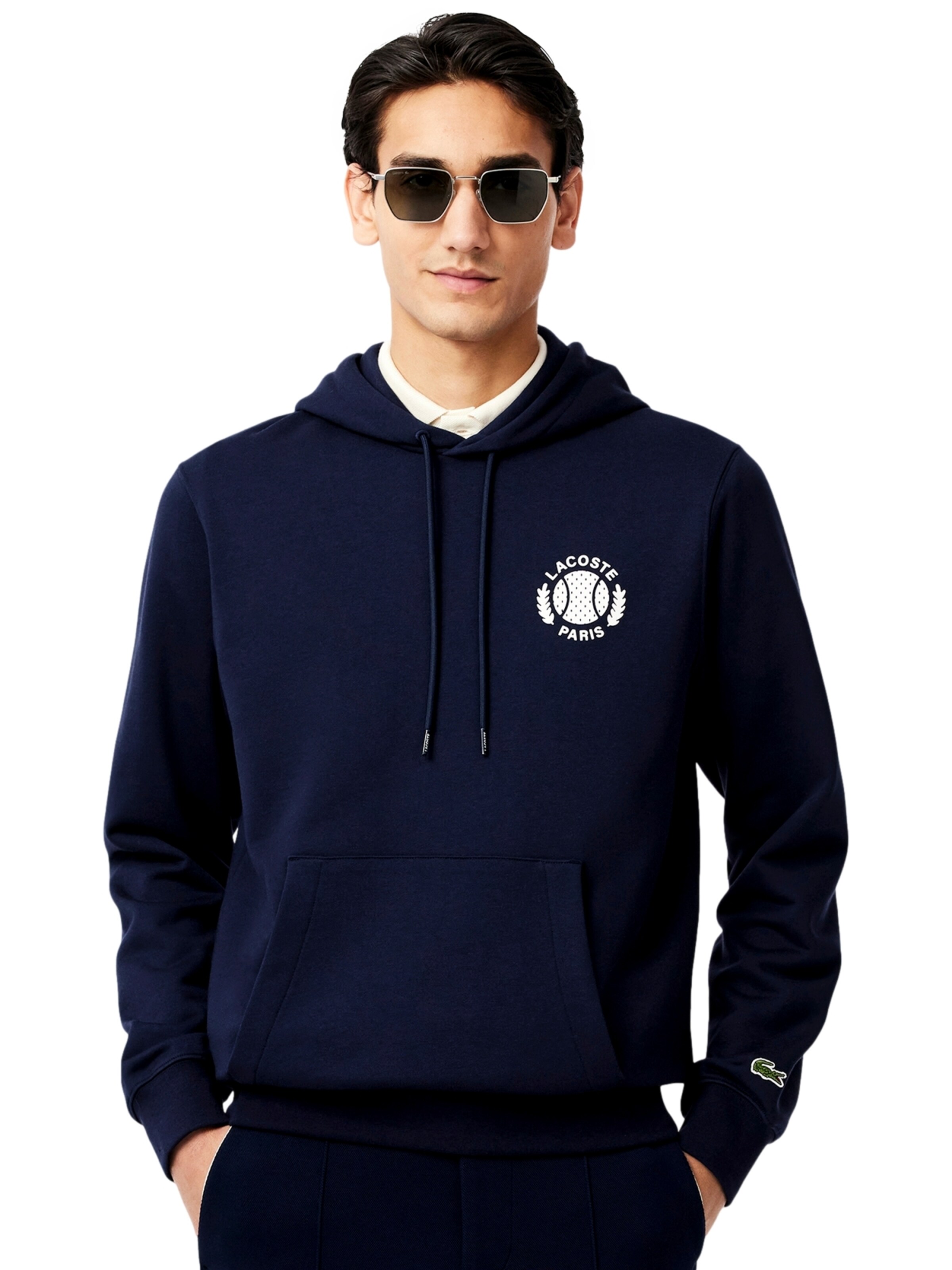 LACOSTE Sweatshirt in Blue: front