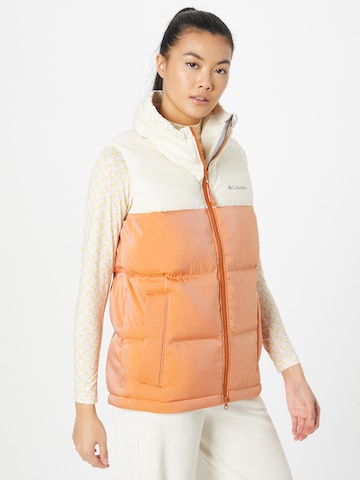 Gilet sportivo 'Bulo Point' di COLUMBIA in beige: frontale