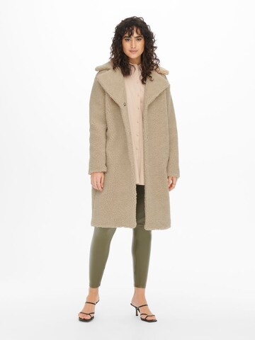 JDY Between-seasons coat in Beige