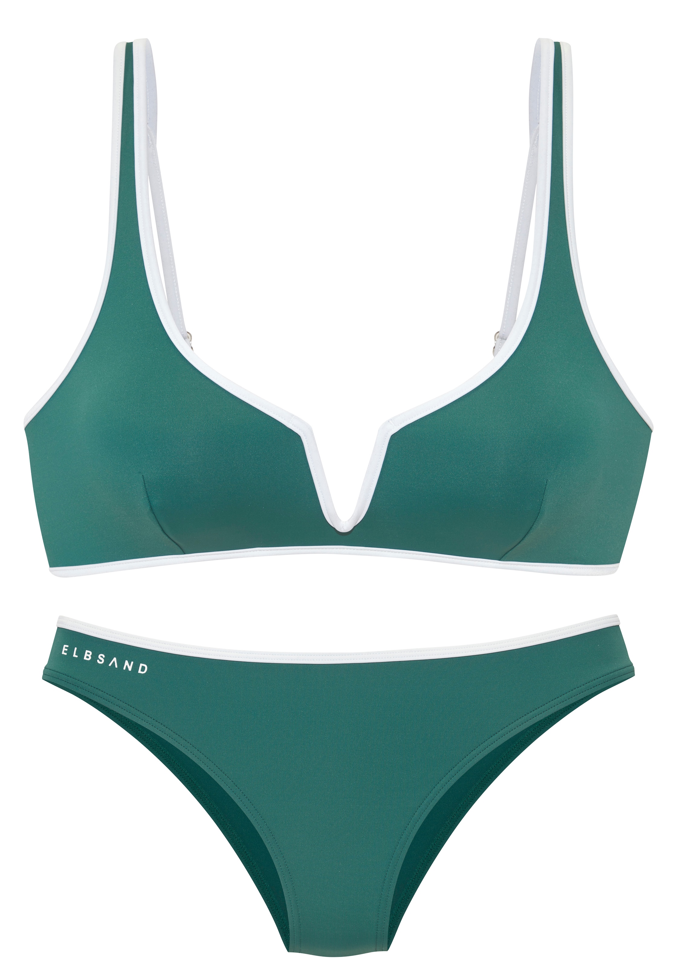 Elbsand Bikini in Green: front