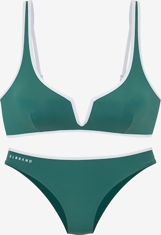 Elbsand Bikini in Green: front