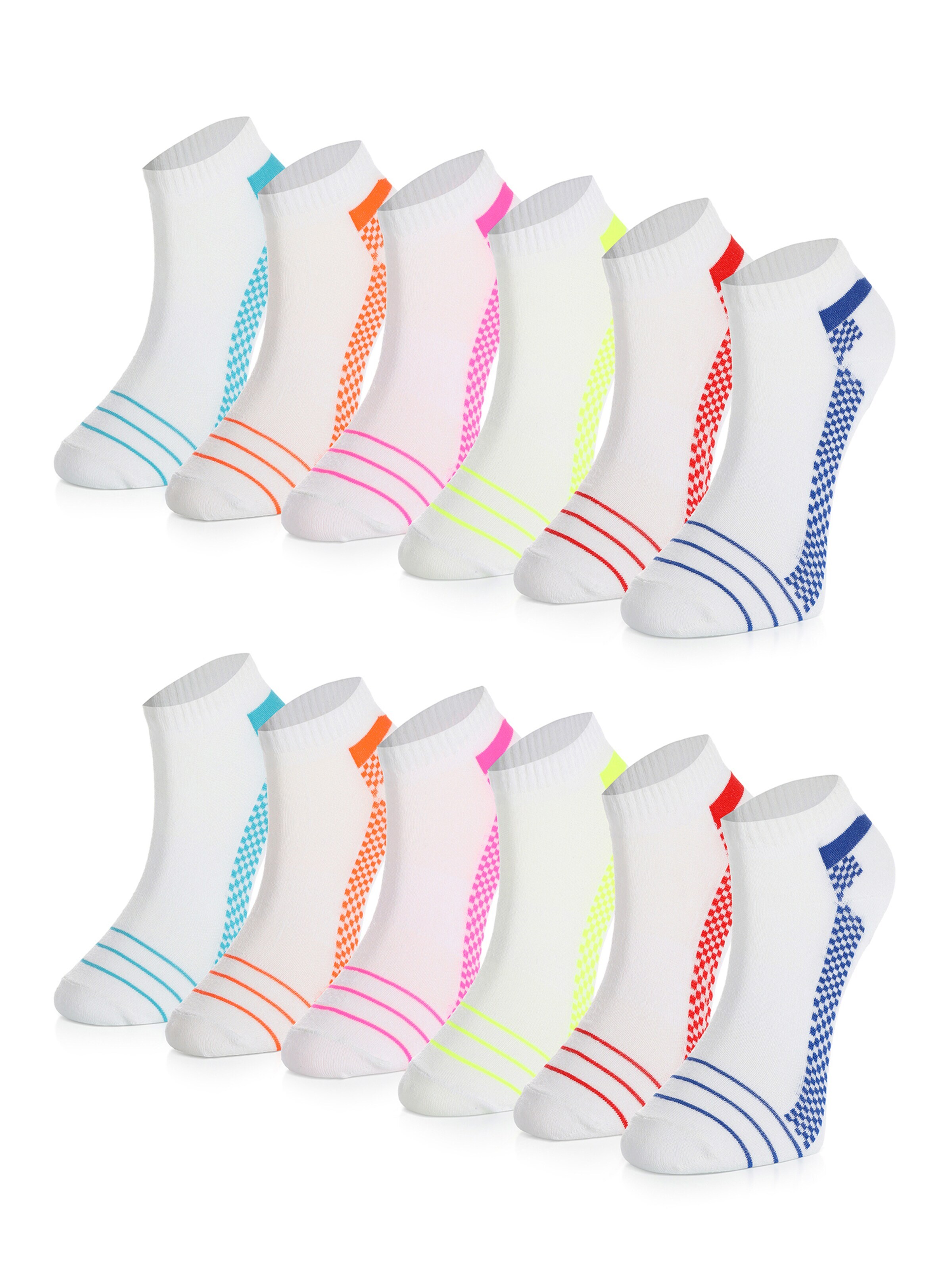 Crea Socks Stópki 'Regular Athletic Socks' w kolorze biały: przód