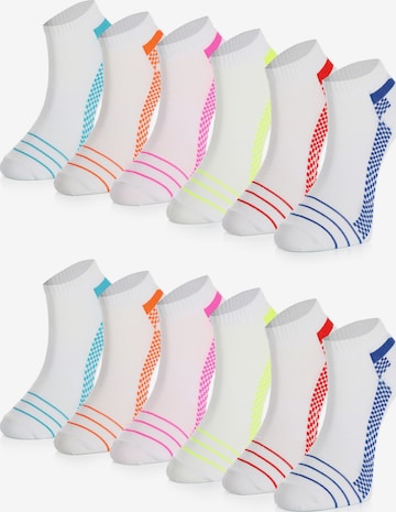 Crea SocksStopalice 'Regular Athletic Socks' - bijela boja: prednji dio