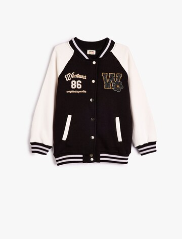 Koton Between-season jacket in Black: front