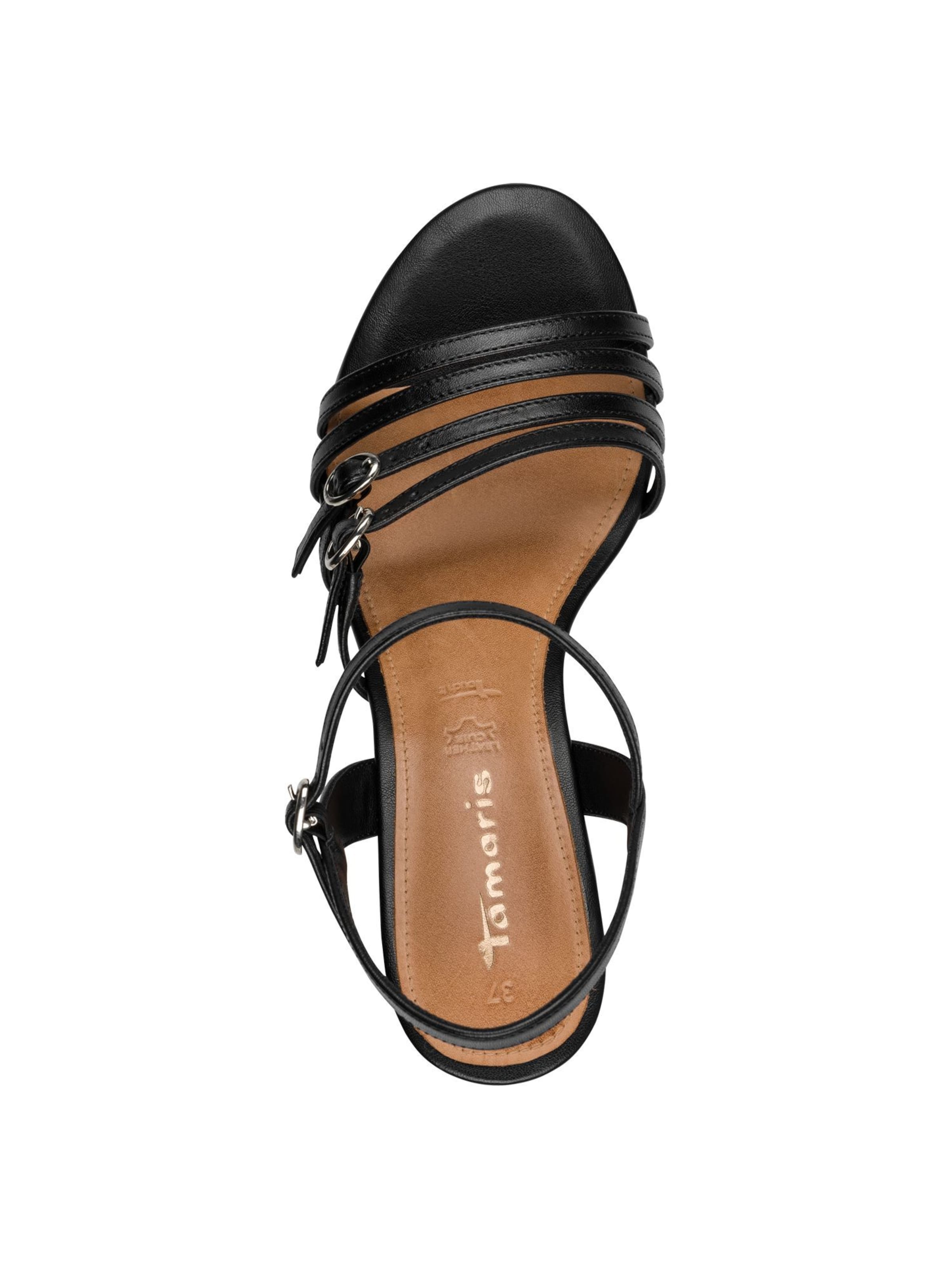 Sandales Tamaris en noir