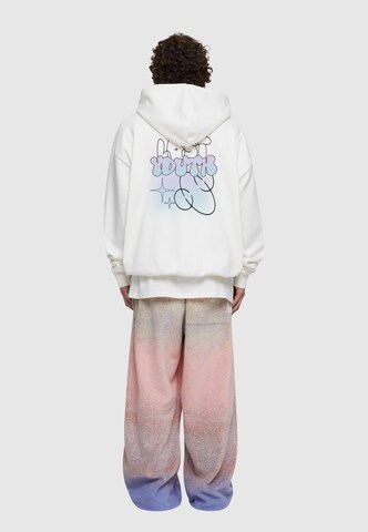 Lost Youth Sweatshirt 'Dreamy Universe' in Weiß