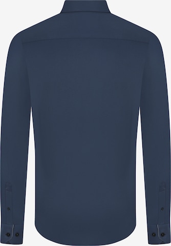 DENIM CULTURE Regular Fit Skjorte 'Martin' i blå