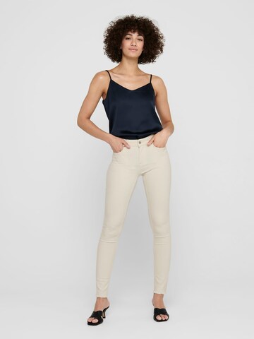 ONLY Baggy Jeans 'Blush' in Beige