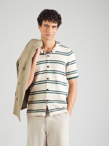 bēšs Kronstadt Standarta piegriezums Krekls 'Nile': no priekšpuses