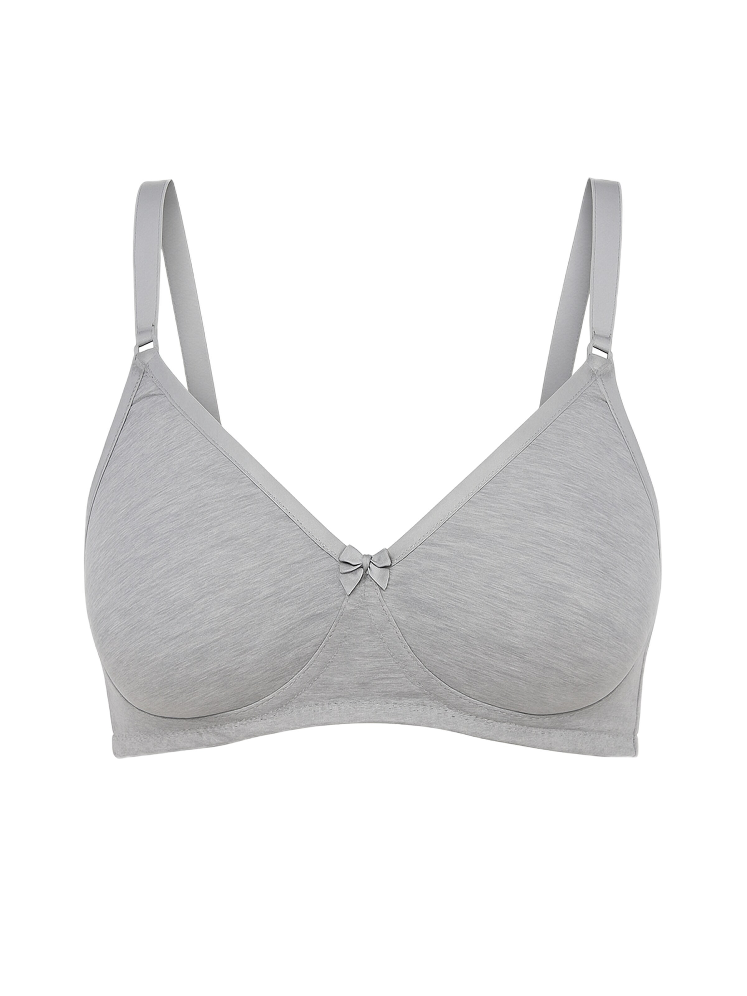 C&City T-Shirt BH in Grau: Vorderseite