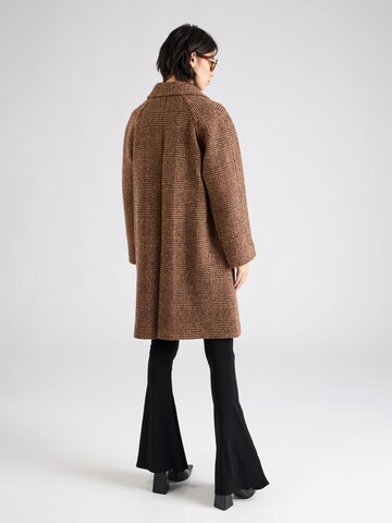 Weekend Max Mara Between-Seasons Coat 'PITONE' in Brown