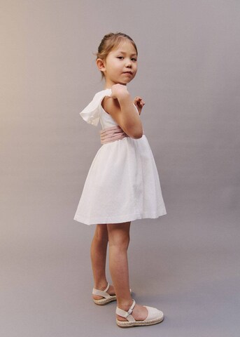 MANGO KIDS Dress 'Emma' in White: front