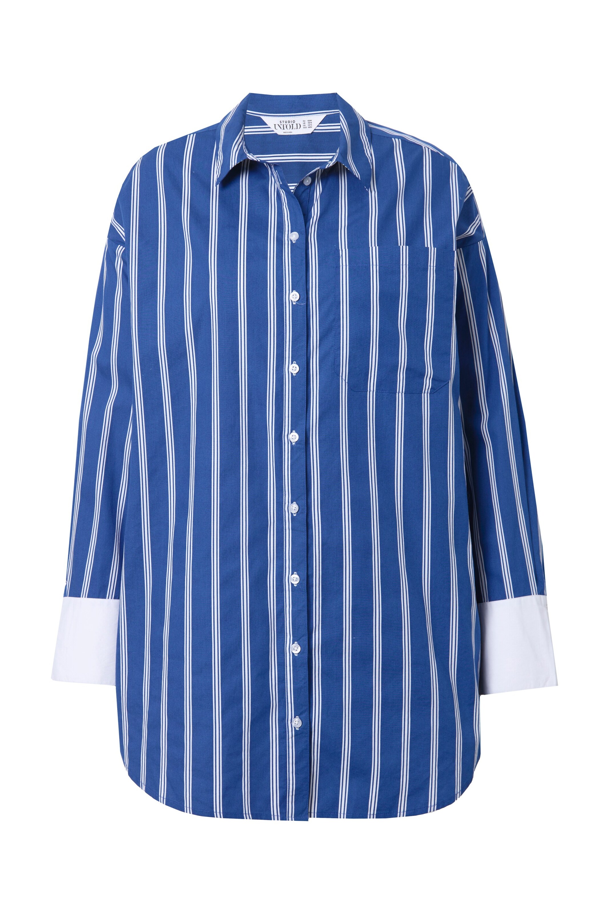 Studio Untold Bluse in Blau: Vorderseite