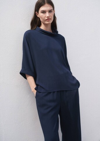 MANGO Shirt in Blau: Vorderseite