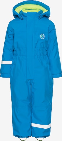 first instinct by killtec Athletic Suit in Blue: front