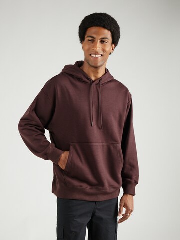 Nike Sportswear Sweatshirt in Braun: Vorderseite