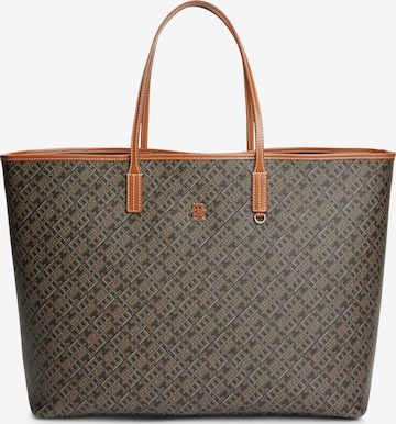 juoda TOMMY HILFIGER Pirkinių krepšys: priekis