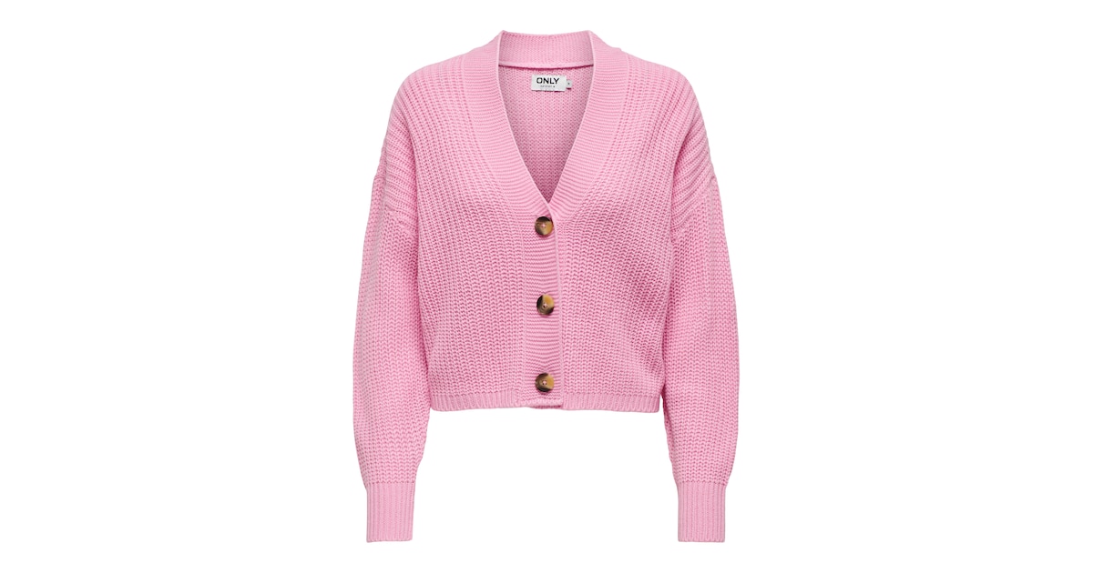 Cropped Cardigan Cardigan Kurz Navy Silk Cotton 3/4 Sleeve Crop