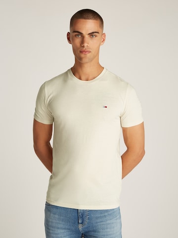 Tommy Jeans T-shirt 'JASPE' i beige: framsida