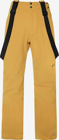 PROTEST Workout Pants 'PRTMIKADO' in Yellow: front