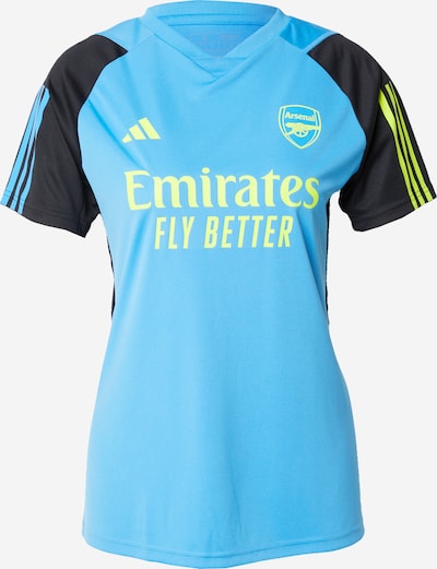 ADIDAS PERFORMANCE Performance Shirt in Sky blue / Lime / Black, Item view