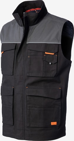 Hero Weste in Grau: Vorderseite