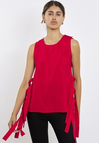 FRESHLIONS Top in Red: front