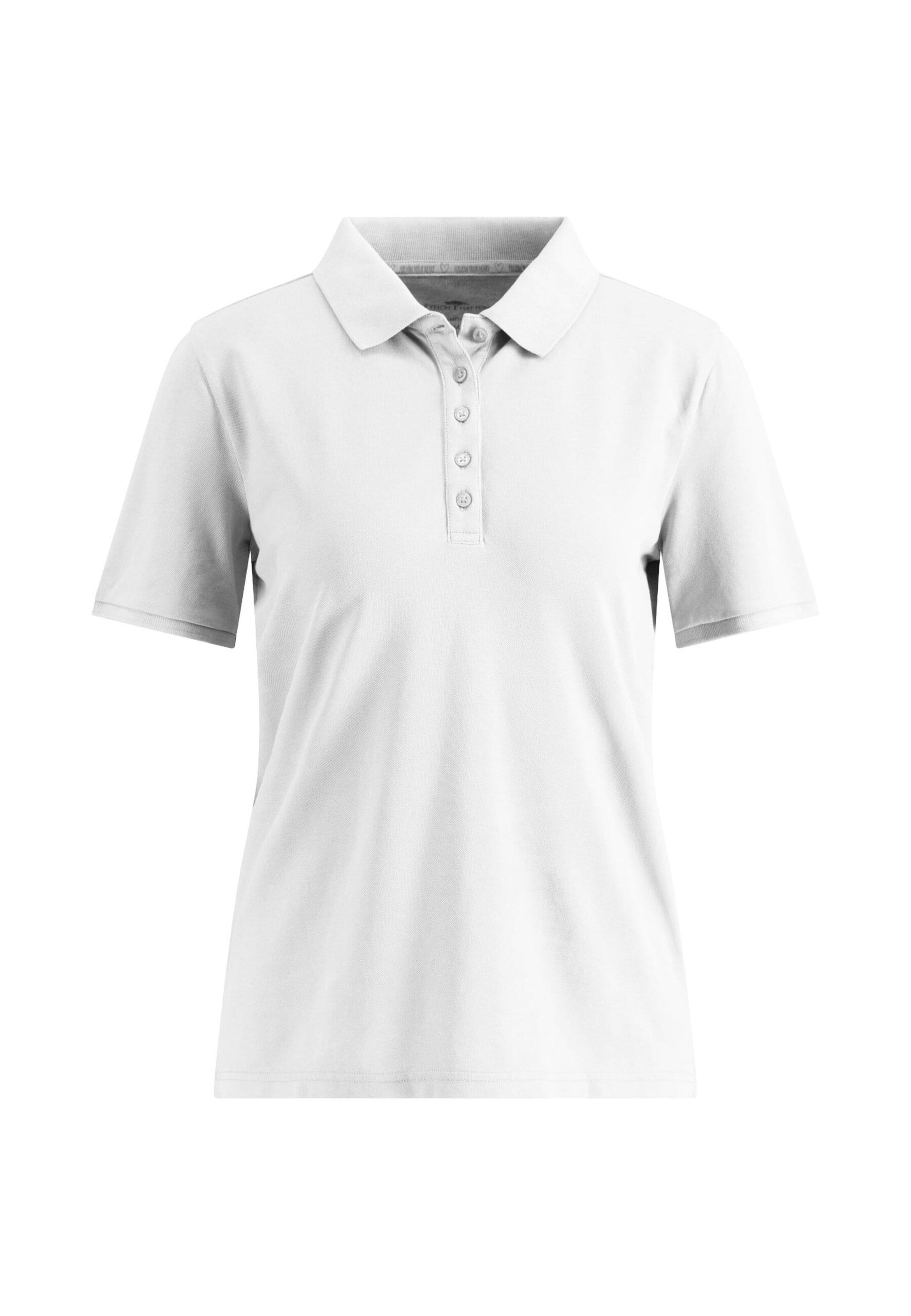 FYNCH-HATTON Poloshirt in Weiß: Vorderseite
