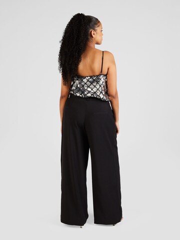 ABOUT YOU Curvy Regular Broek 'Mila' in Zwart