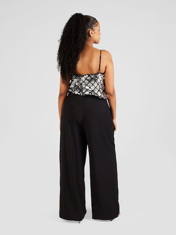 ABOUT YOU Curvy Regular Broek 'Mila' in Zwart