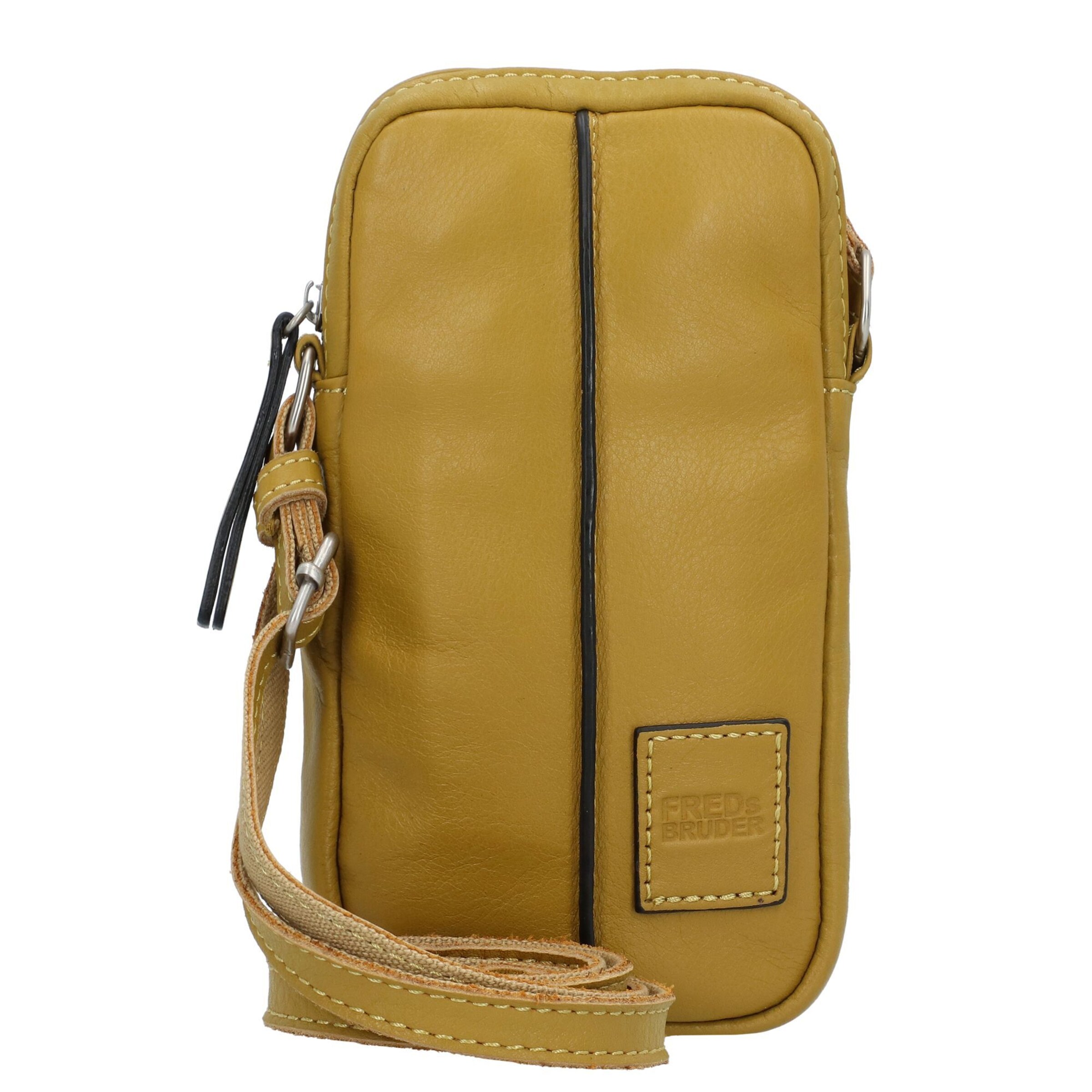 Borsa a tracolla di FREDsBRUDER in giallo: frontale