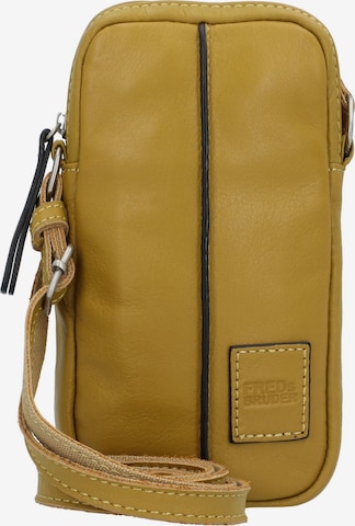 FREDsBRUDER Crossbody Bag in Yellow: front