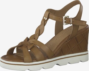 MARCO TOZZI Sandals in Brown: front